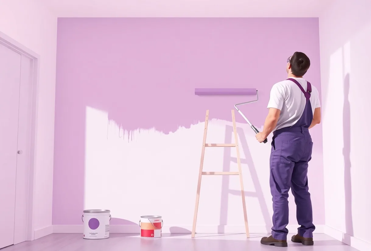 Peintre La Valette-du-Var 83160 en intervention sur un chantier